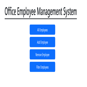 Employment Management System Employment Management System